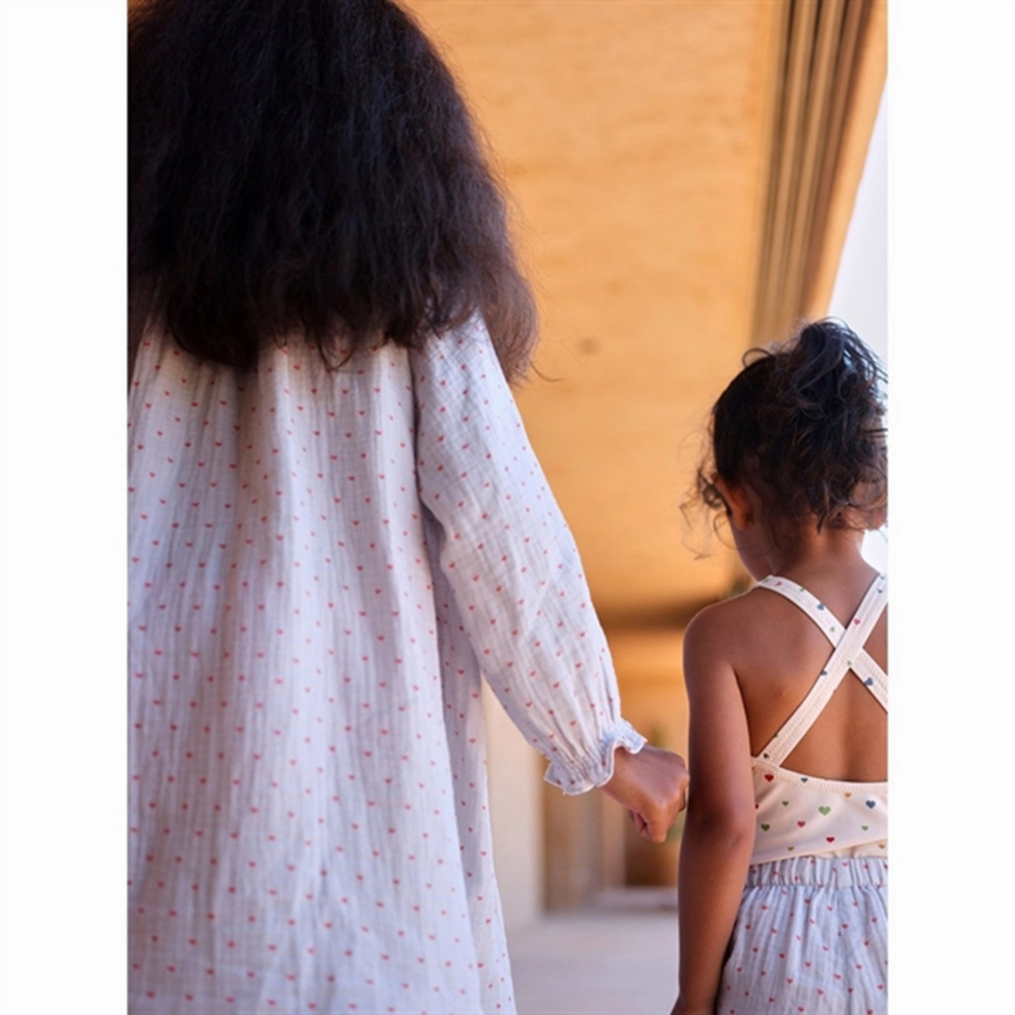 Konges Sl?jd Multi Hearts Manuca Basic Swimsuit Reinforced Stress Points Packable-Design