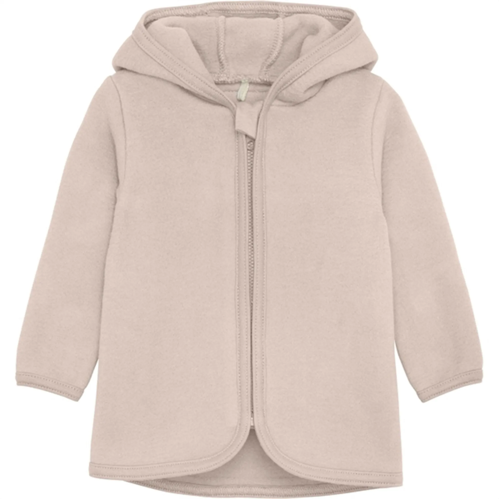 Huttelihut Jacket Ears Cotton Fleece Almond Peach urban walks