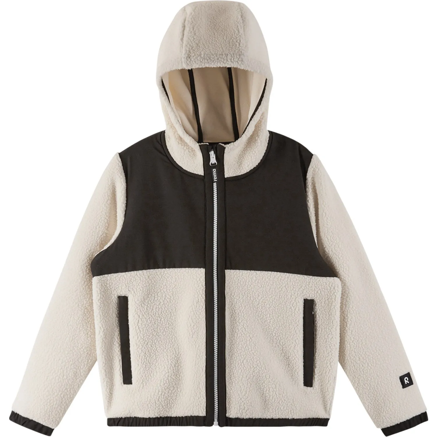 Performance Cut Essential Comfort Reima Light Beige Turbo Light Beige Fleece hoodie