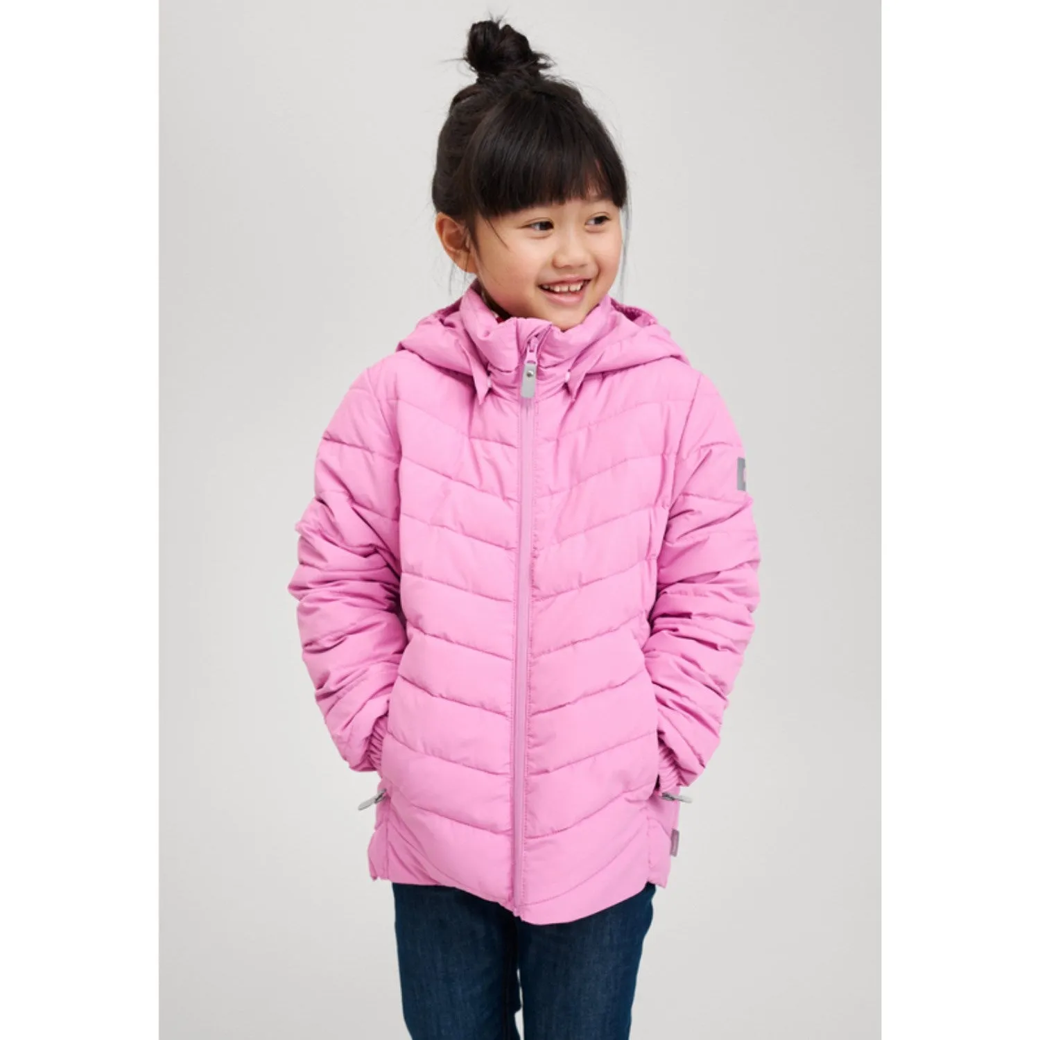 Reima Mauve Pink Jacket Uumaja Mauve Pink Ergonomic Shoulder Design Heavy Duty Hardware