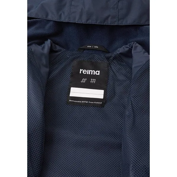 Reima Reimatec Jacket Soutu Blue Waterproof Shell Adaptive Temperature Control