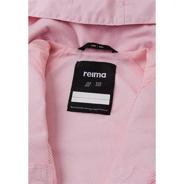 Weather Resistant Coating Casual Reima Reimatec Jacket Soutu Pink