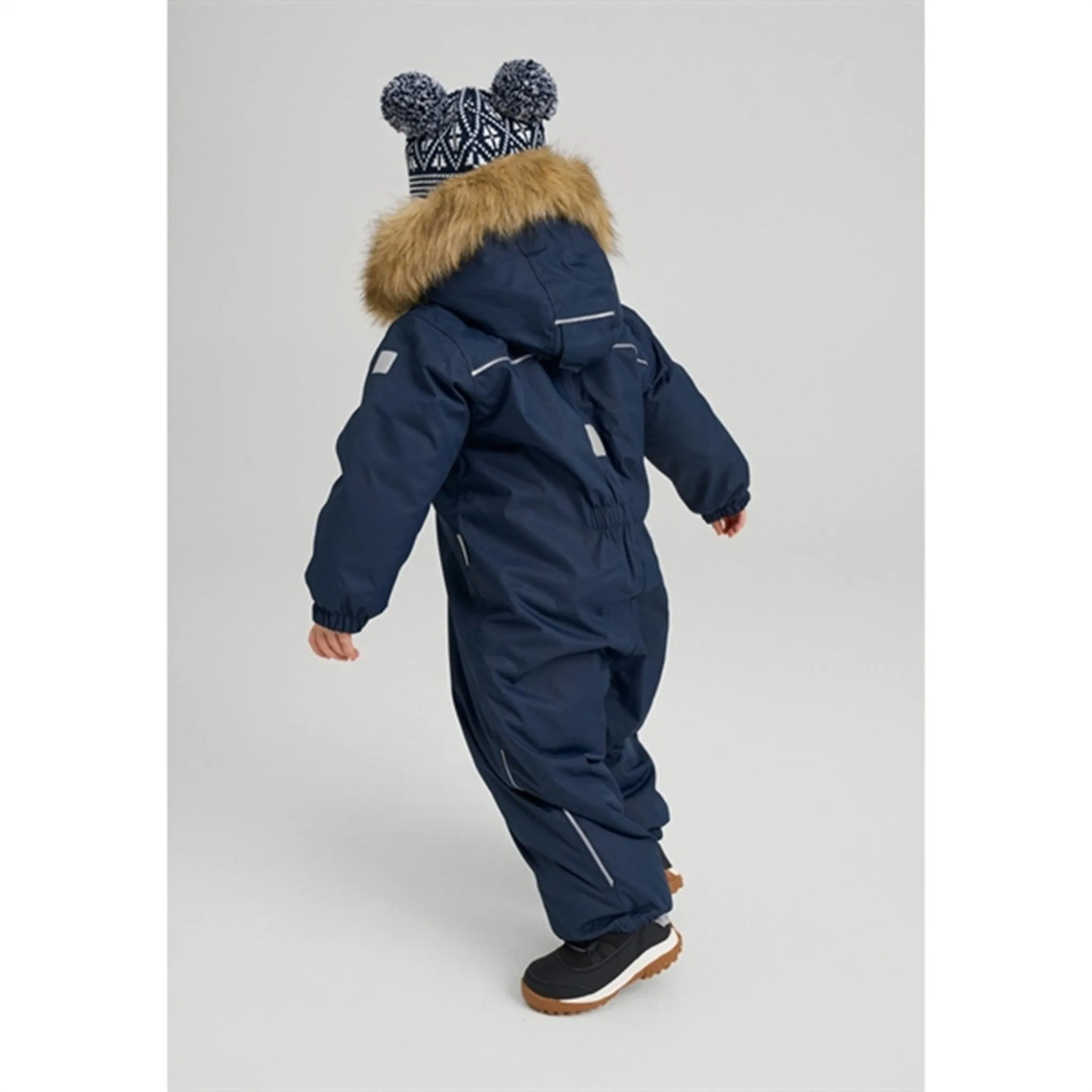 Quick-Dry Dolman-Sleeve Reima Reimatec Snowsuit Gotland Navy