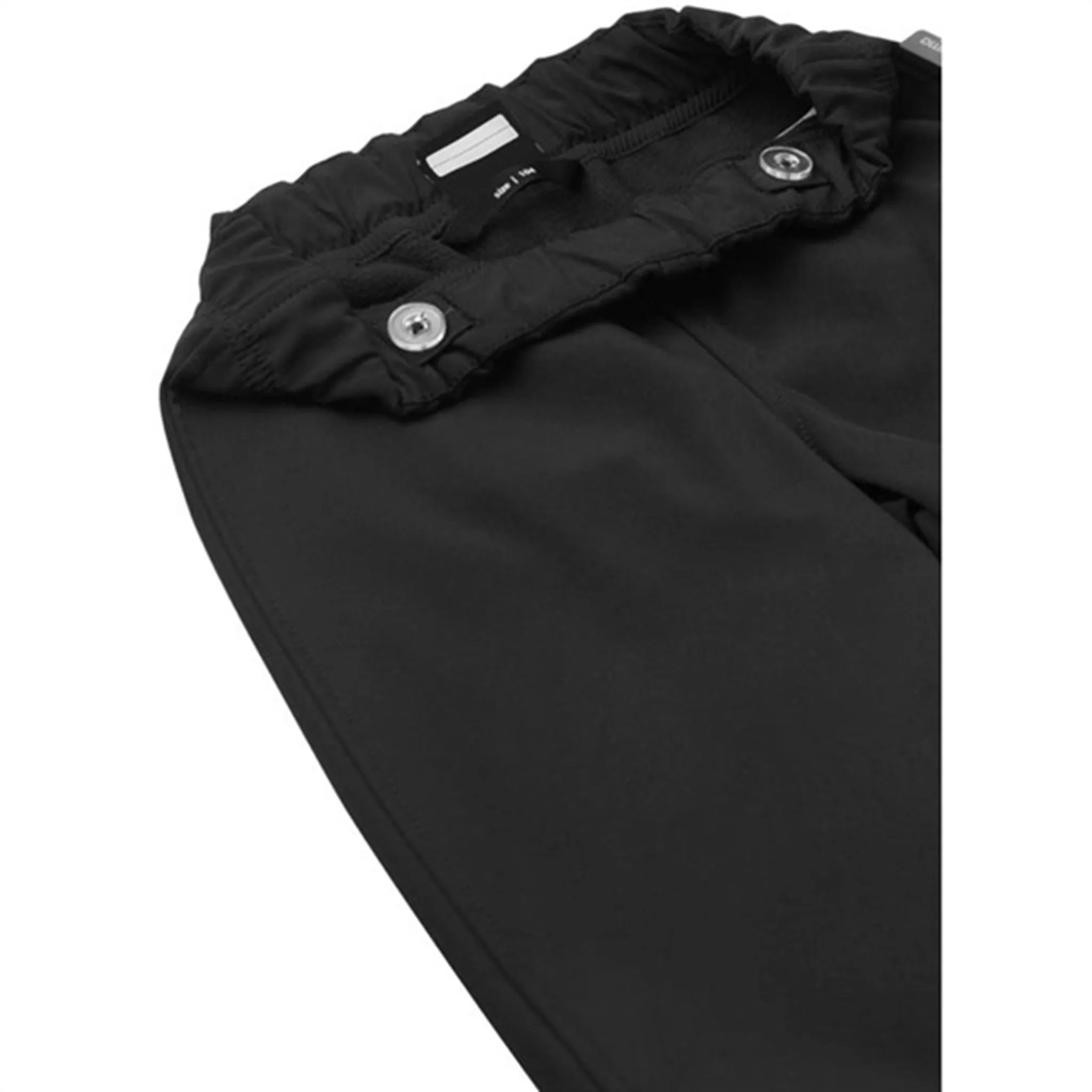 Wrinkle Resistant Reima Softshell Pants Oikotie Black
