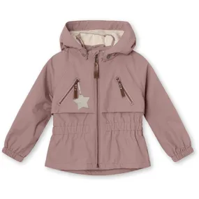 MINI A TURE Algea Spring Jacket w/Fleece Lining Pale Woodrose Outdoor Gear Softshell Technology