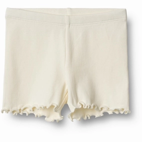 Quick Pocket Access Reflective Trim Detail Wheat Ivory Rib Shorts Sine