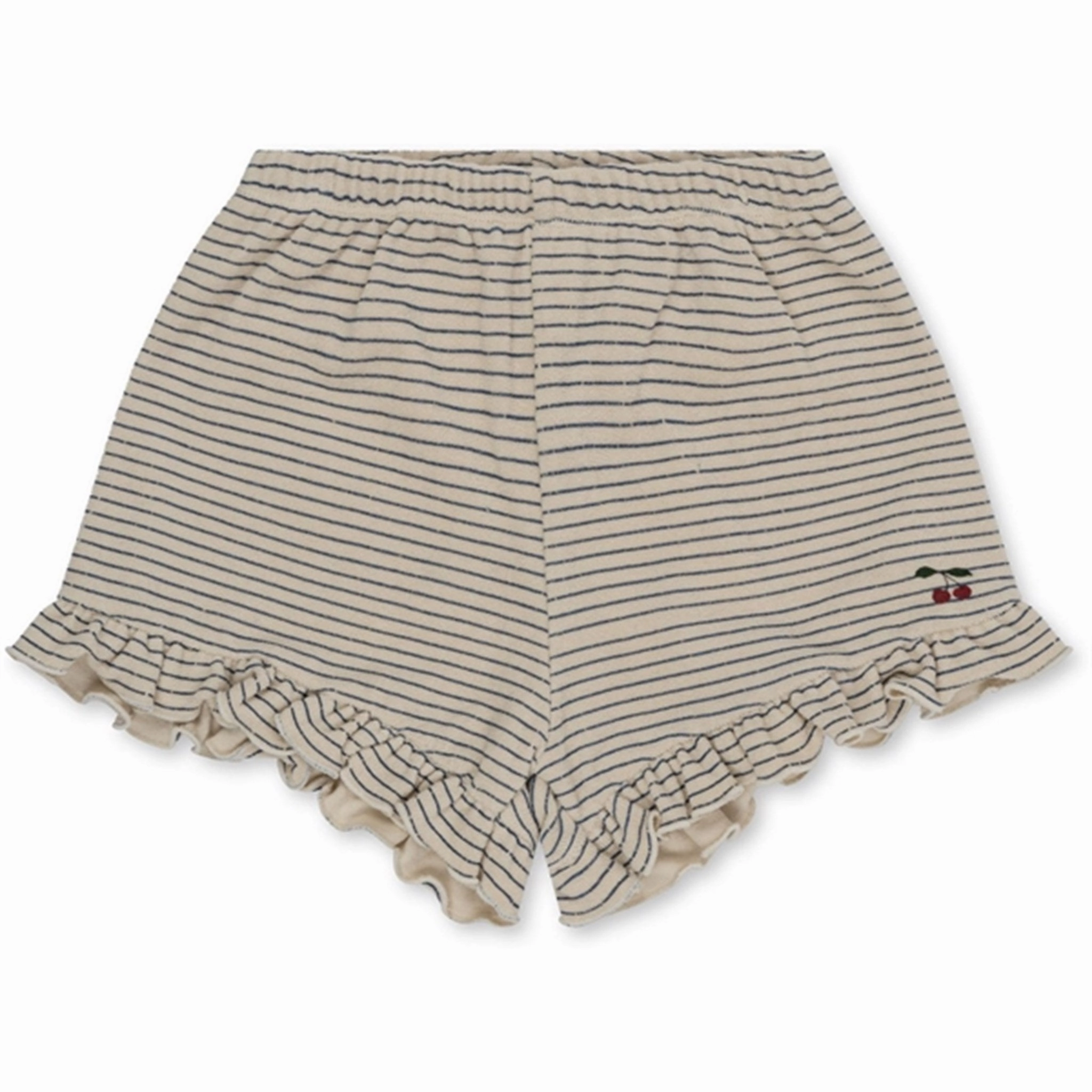 Konges Sl?jd Stripe Bluie Itty Frill Shorts Elastic hem