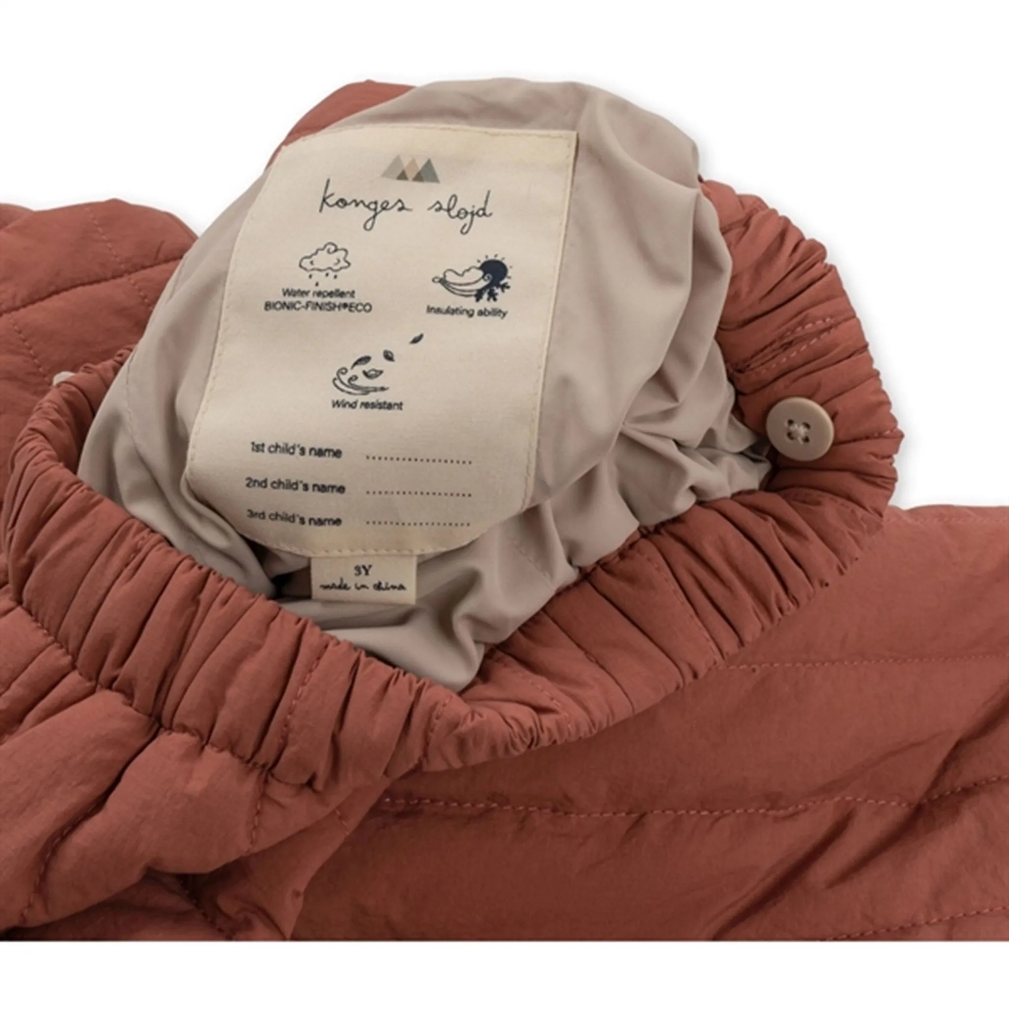 Repair-Friendly French-Cuff Konges Sl?jd Canyon Rose Storm Thermo Pants