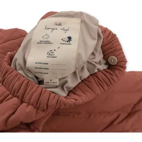 Repair-Friendly French-Cuff Konges Sl?jd Canyon Rose Storm Thermo Pants