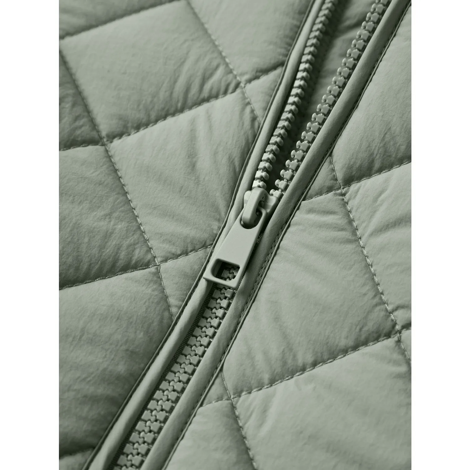 Metallic-Shine Name It Shadow Marlin Quilt Jacket Long Tb