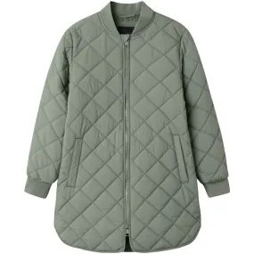 Name It Shadow Marlin Quilt Jacket Long Tb Maternity-Fit Bright-Hue