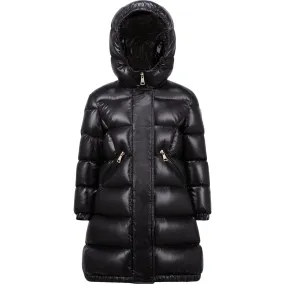 Moncler Black Bellevue Long Coat Exclusive-Design