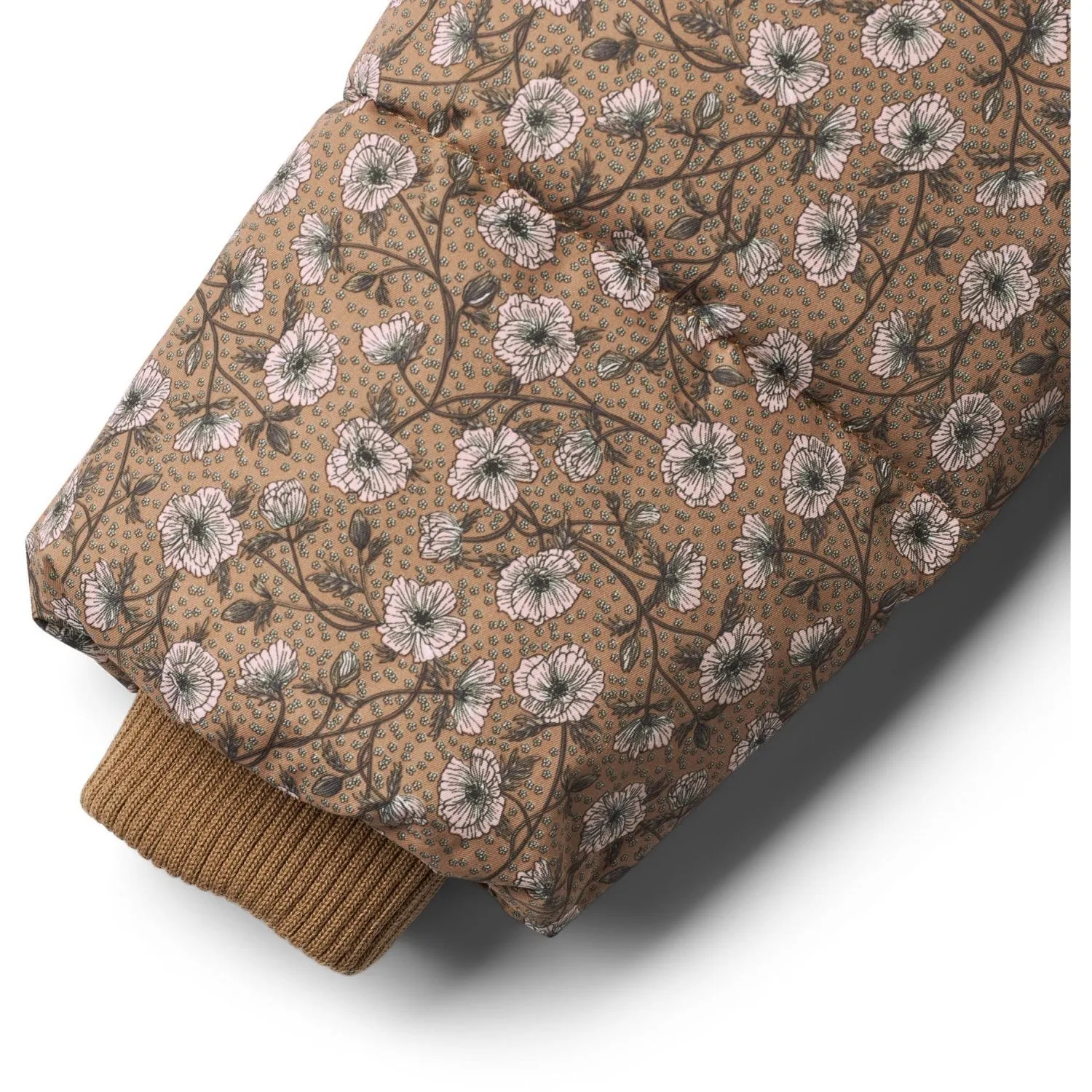 Wheat Caramel Anemones Puffer Coat Yrsa Cruise-Wear Evening-Wear