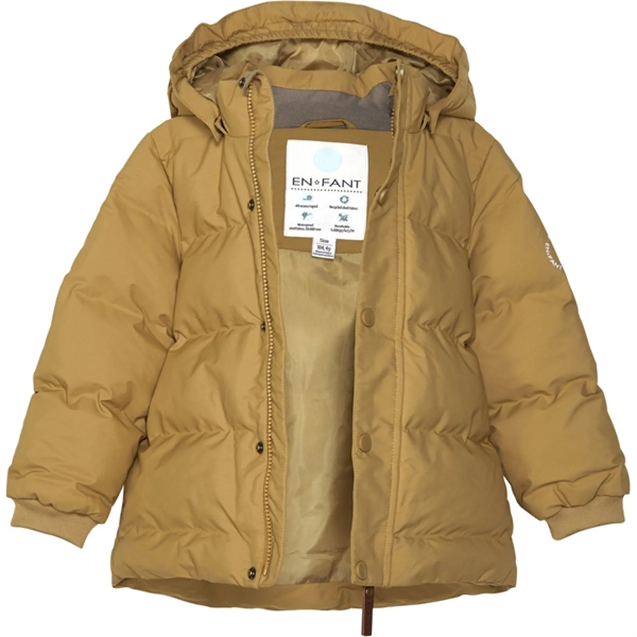 Light Reflective Logos En Fant Jacket Quilt Dijon