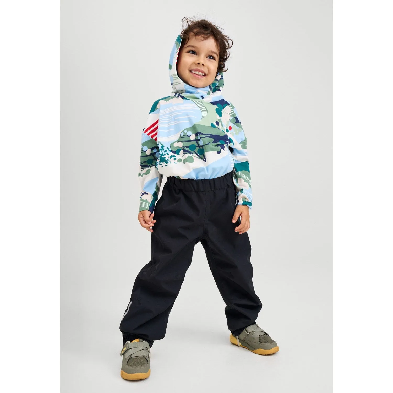 Reima Black Reimatec pants Kaura Black Core Cut Work Essential