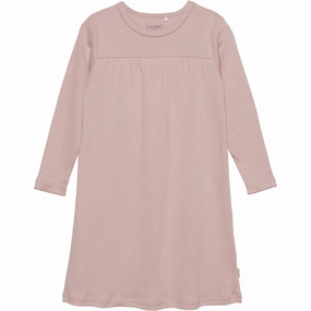 Minimal Vibe Weekend Look CeLaVi Misty Rose Nightdress
