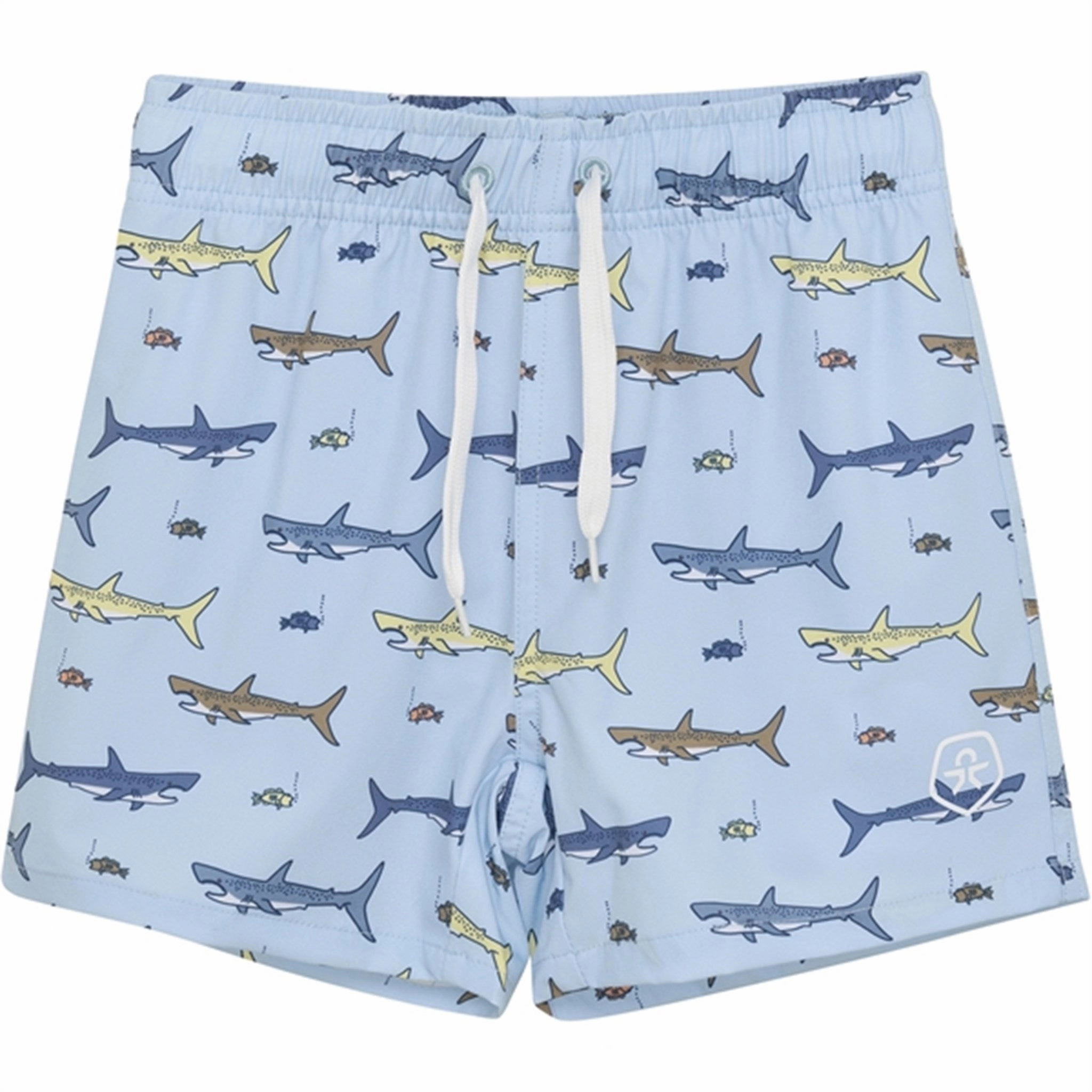 Color Kids Swim Shorts AOP Cerulean Sandproof Inner Layer