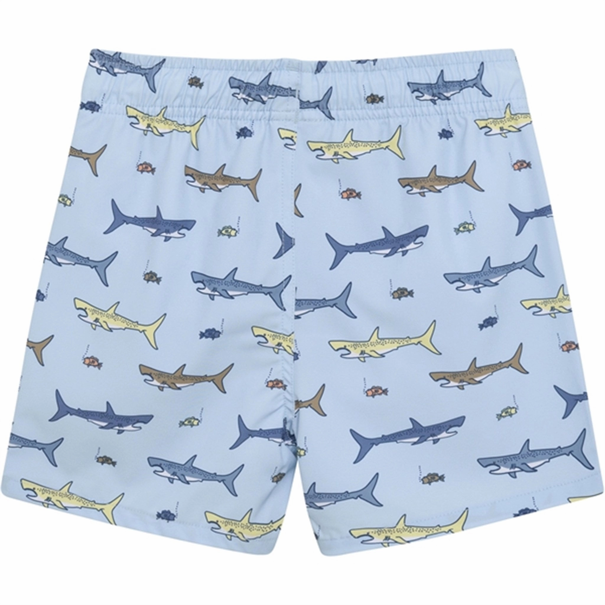 wrinkle free Waterfront Leisure Color Kids Swim Shorts AOP Cerulean