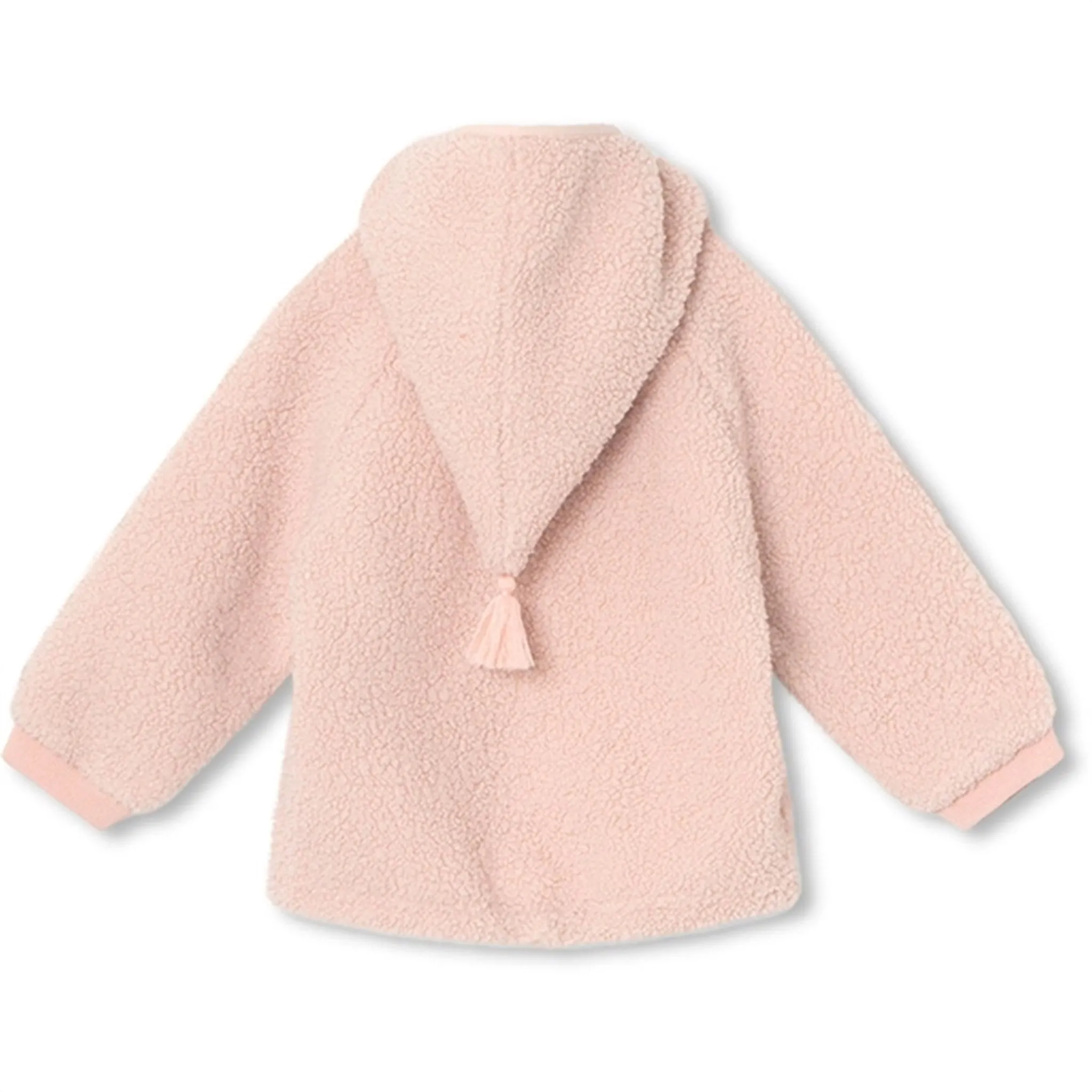 MINI A TURE Liff Teddy Fleece Jacket Rose Smoke Cool Weather Street Look