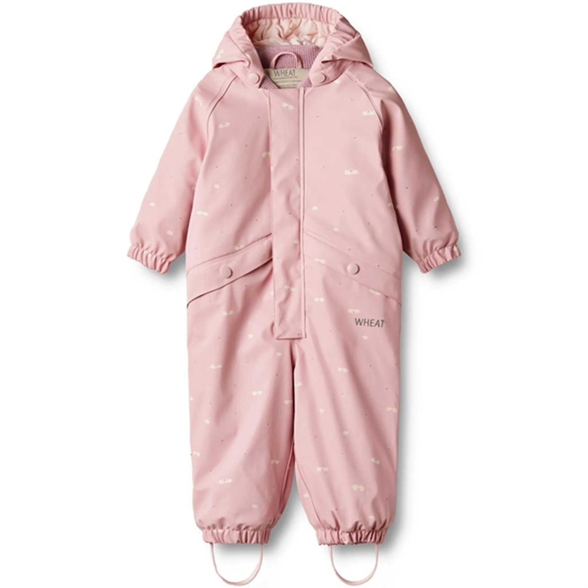 Wheat Rainsuit Thermo Aiko Rose Swans Weekend Hike Drizzle Day Comfort