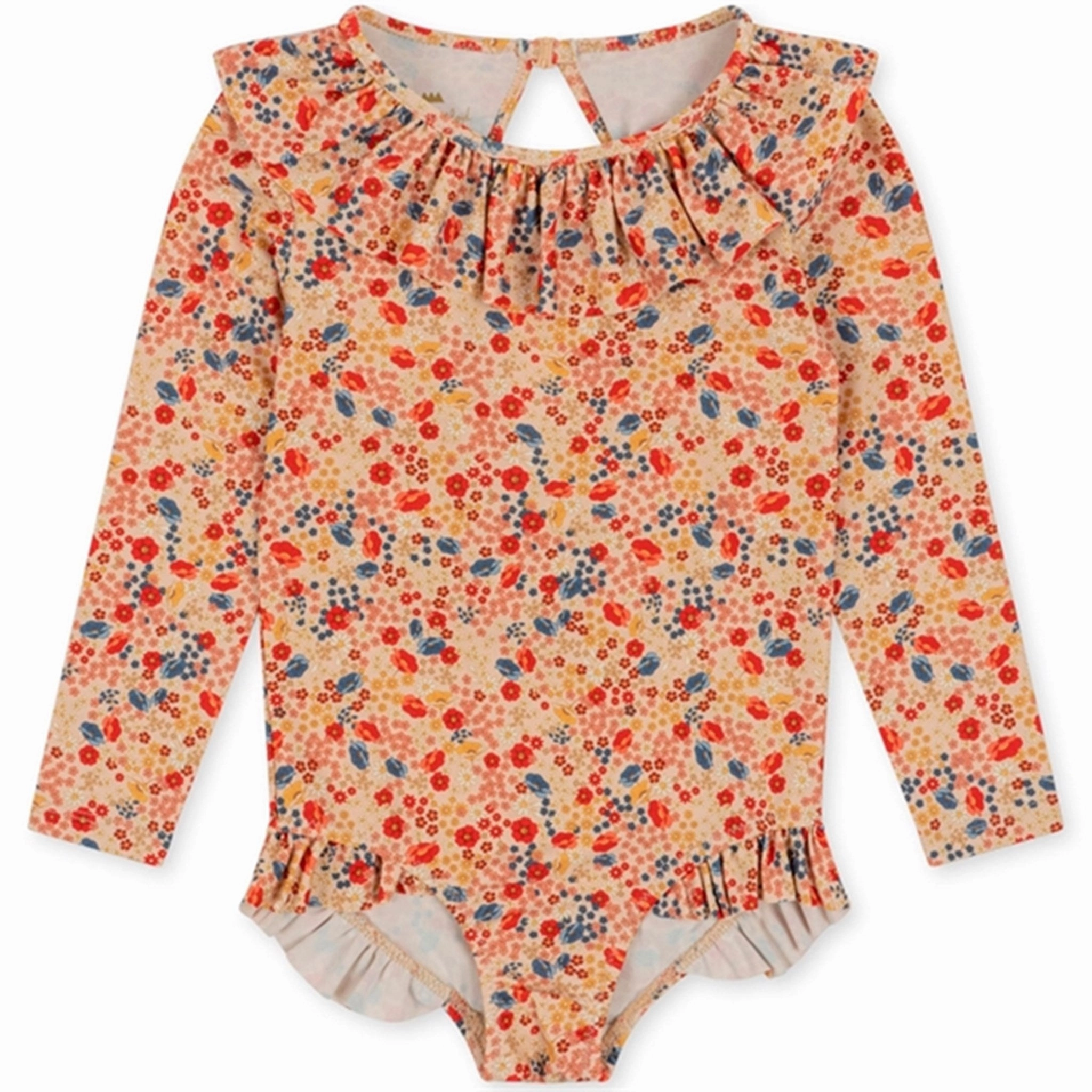 Konges Sl?jd Villetta Manuca Frill Swim Suit 4 Way Stretch Material