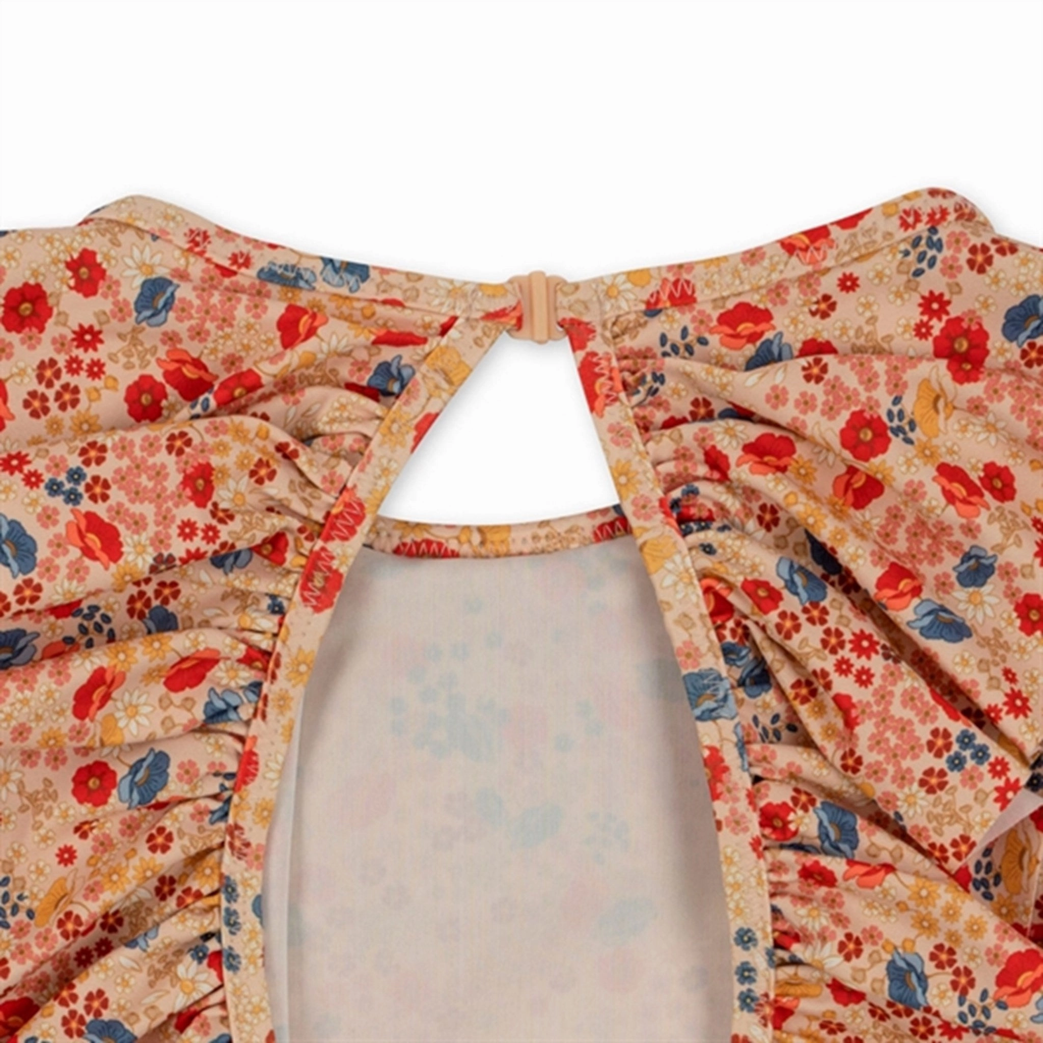 Anti Sag Reinforced Stitching Konges Sl?jd Villetta Manuca Frill Swim Suit