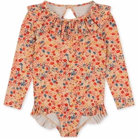 Konges Sl?jd Villetta Manuca Frill Swim Suit 4 Way Stretch Material