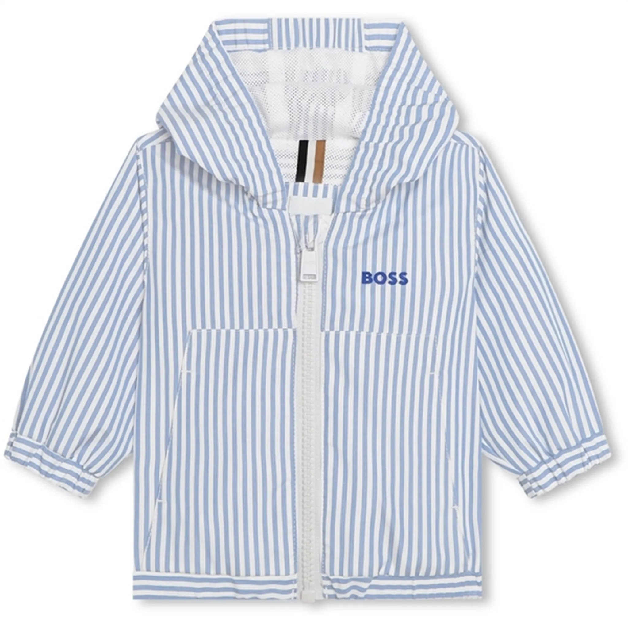 Dry Touch library Hugo Boss Pale Blue Hooded Windbreaker