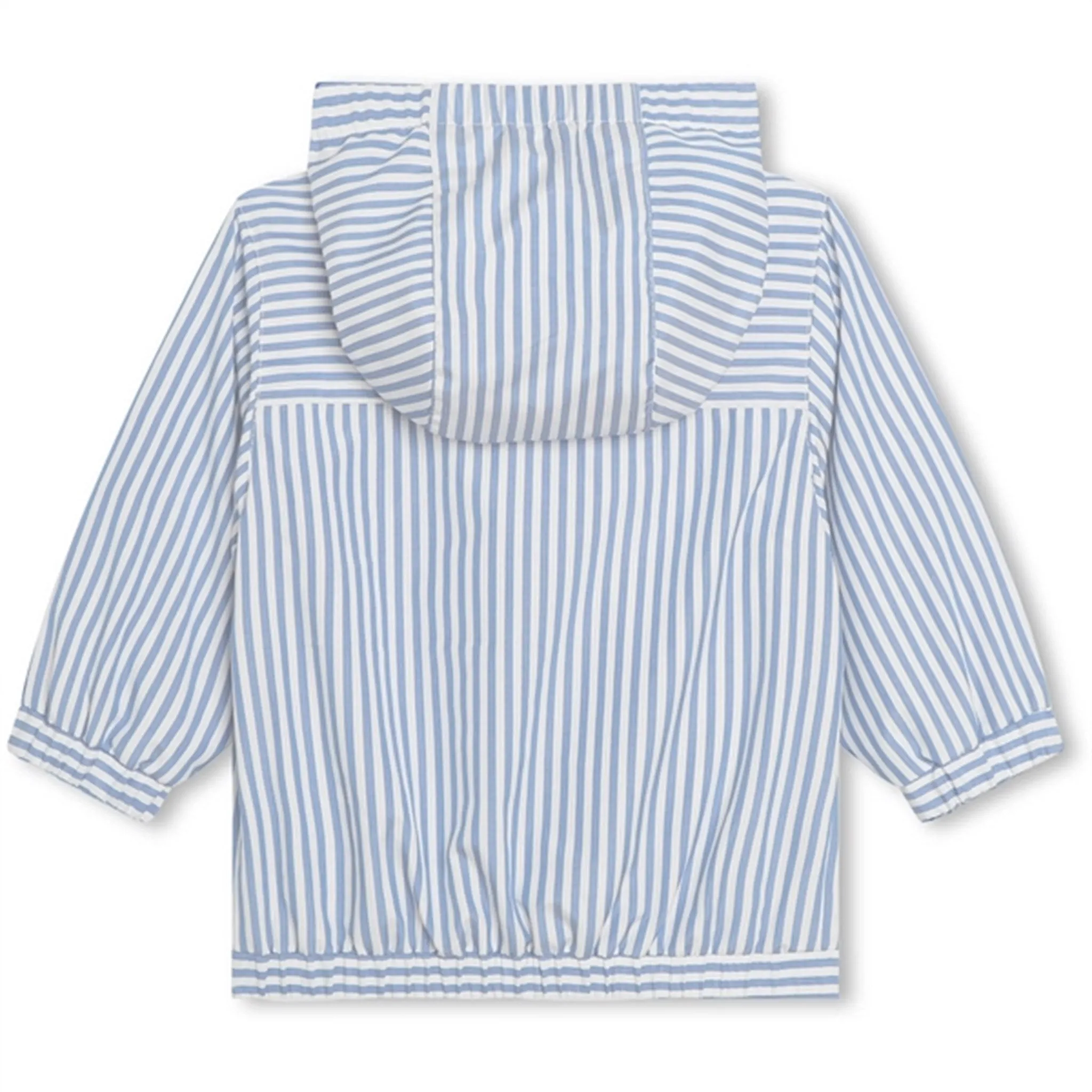 Hugo Boss Pale Blue Hooded Windbreaker back - to - school