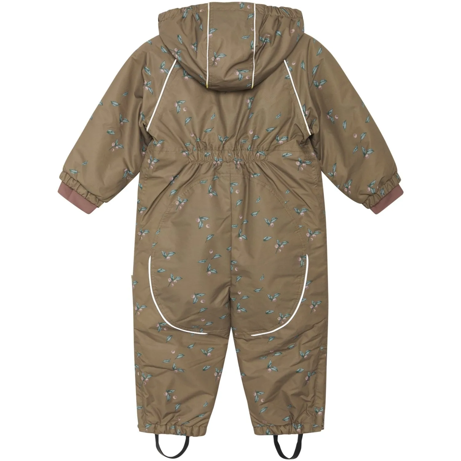 packable High-Collar Hust & Claire Chinchilla Otine Snowsuit