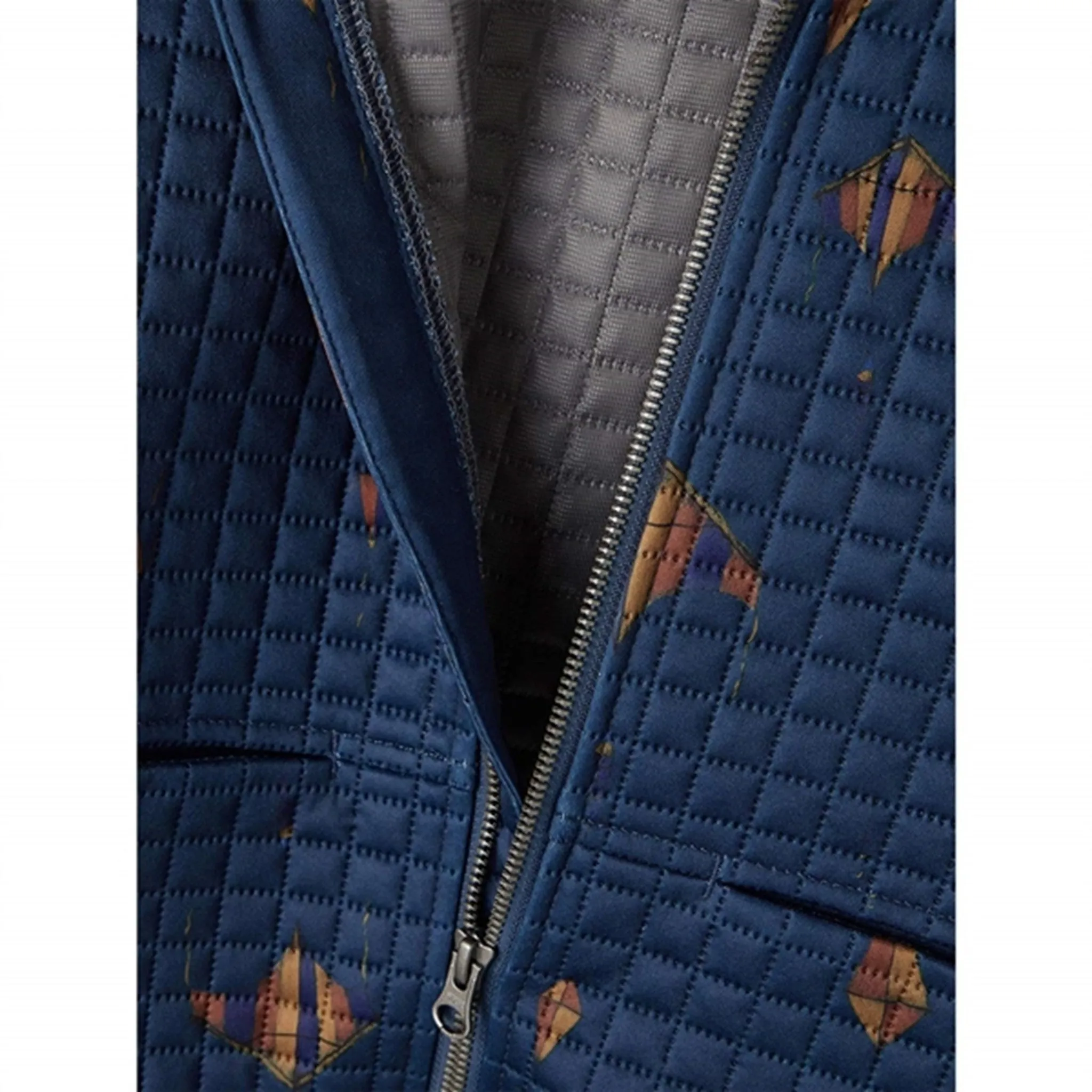 Classic collared blouse Fashion-Forward Name it Insignia Blue Moon Qilted Set Kite