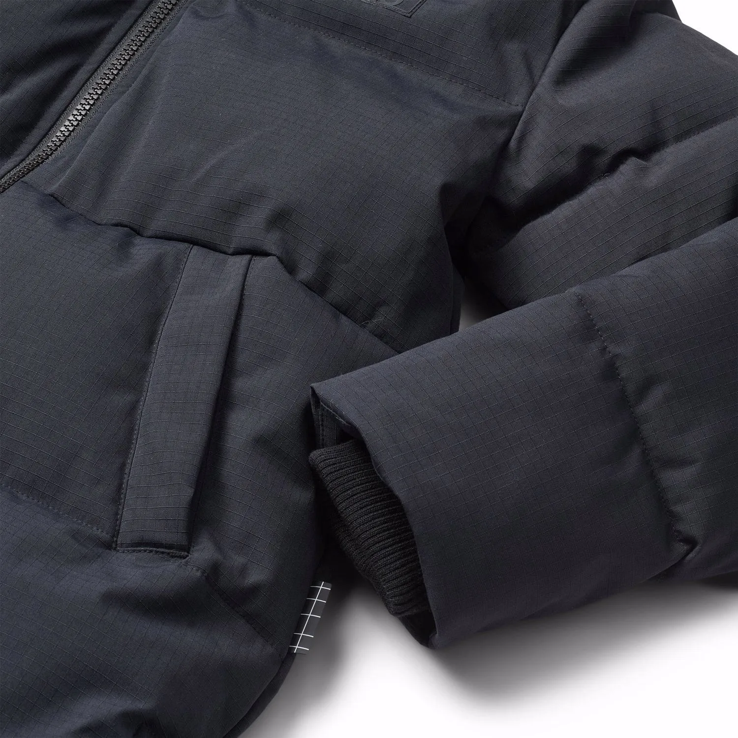 Molo Black Harper Jacket Draped-Style Vintage-inspired shirt