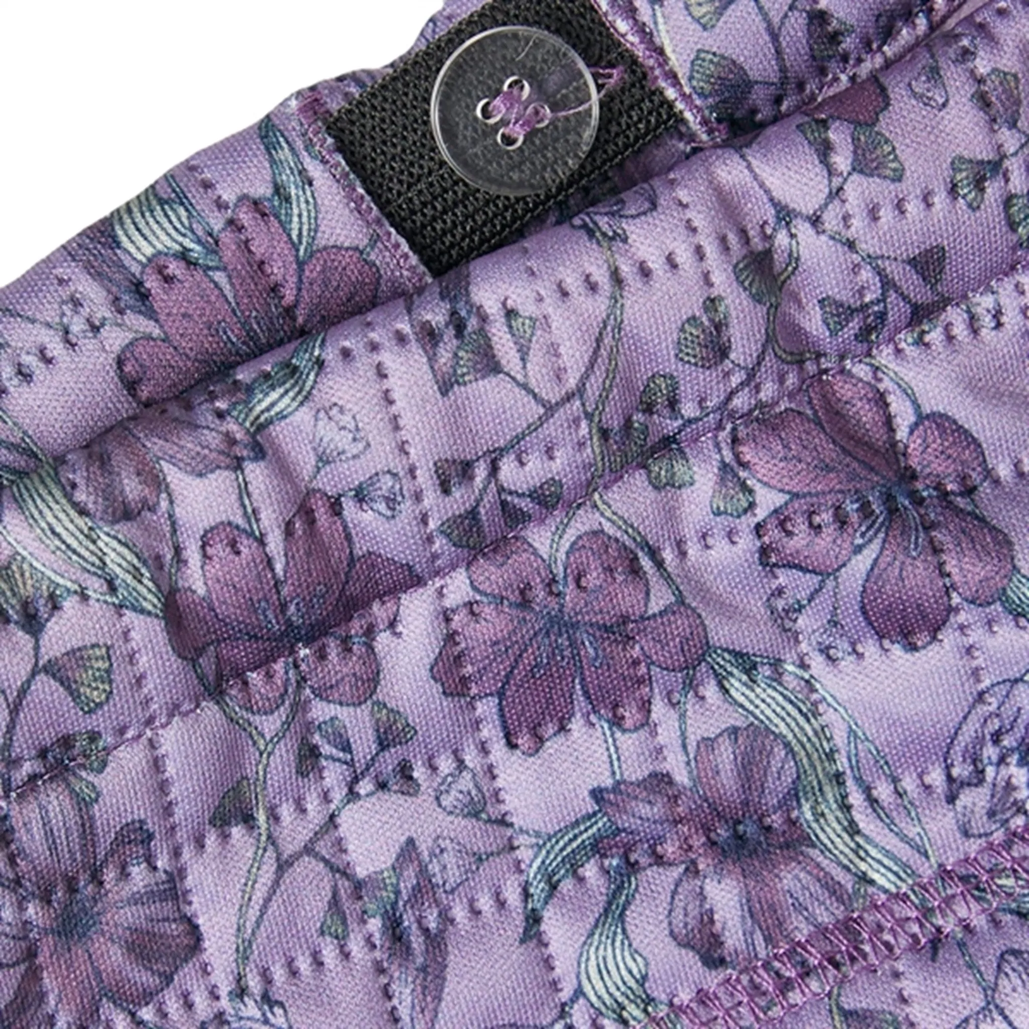 Name it Lavender Gray Moon Quilted Set Flower World Embroidered-Detail Comfortable spring blouse