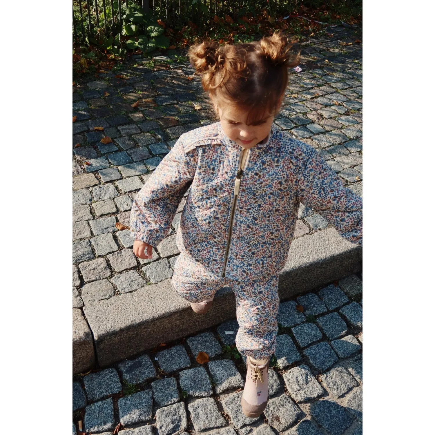 Relaxed-fit short-sleeve shirt Fashion-Forward Konges Sl?jd Vivi Fleur Thermo Pants Grs