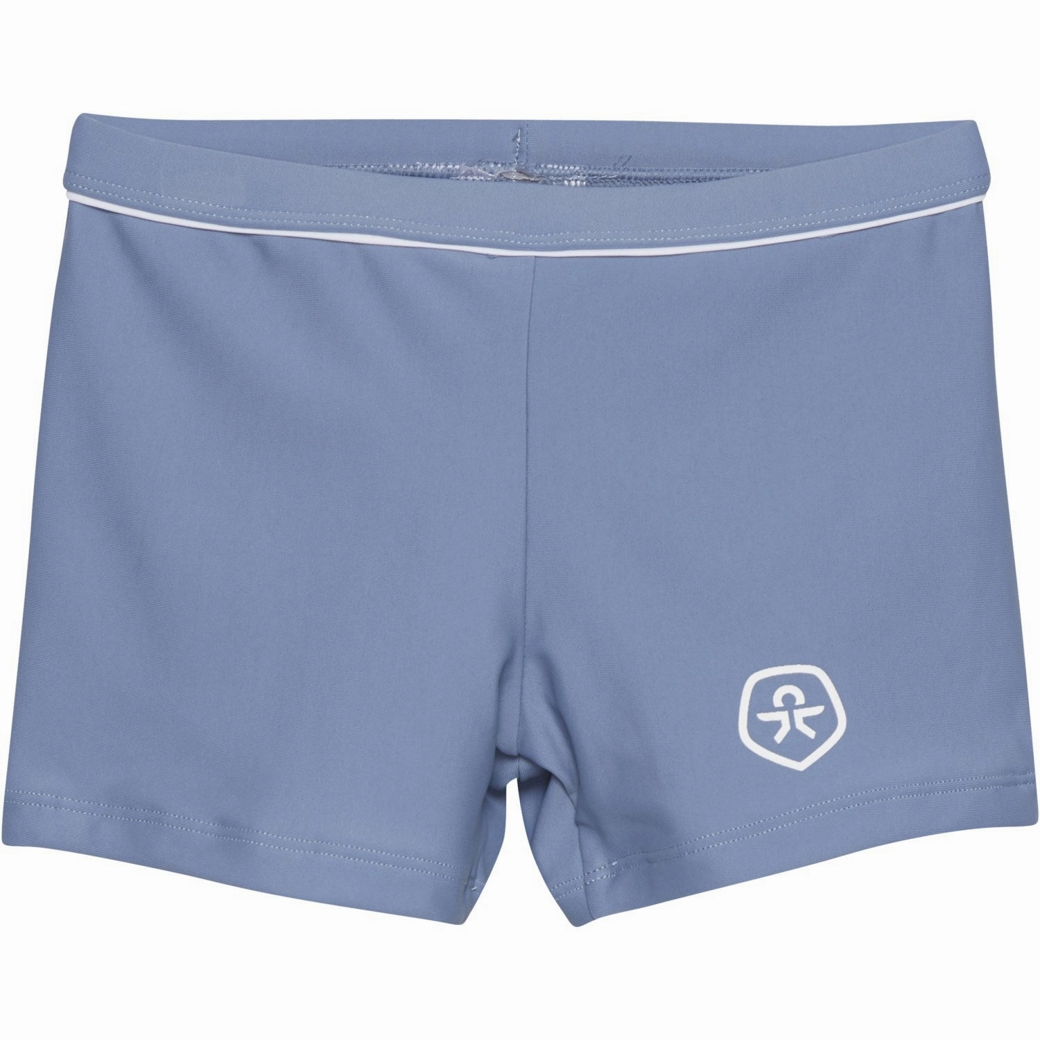 Multi Pocket System Color Kids Coronet Blue Swim Trunks - Solid
