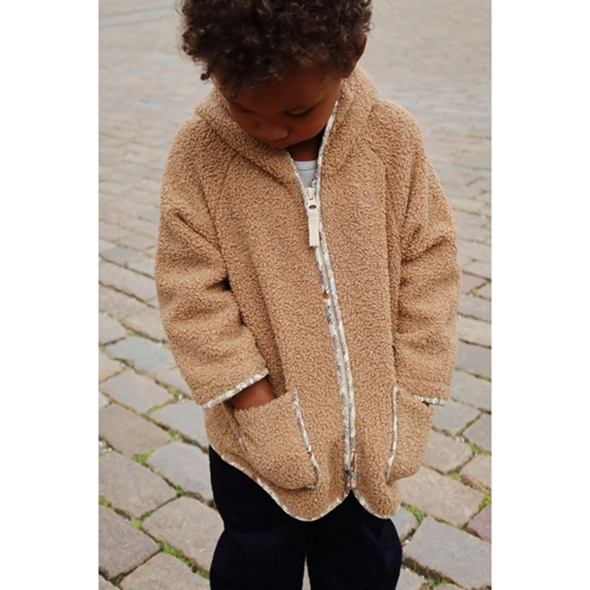 Leather Konges Sl?jd Shitake Grizz Teddy Jacket