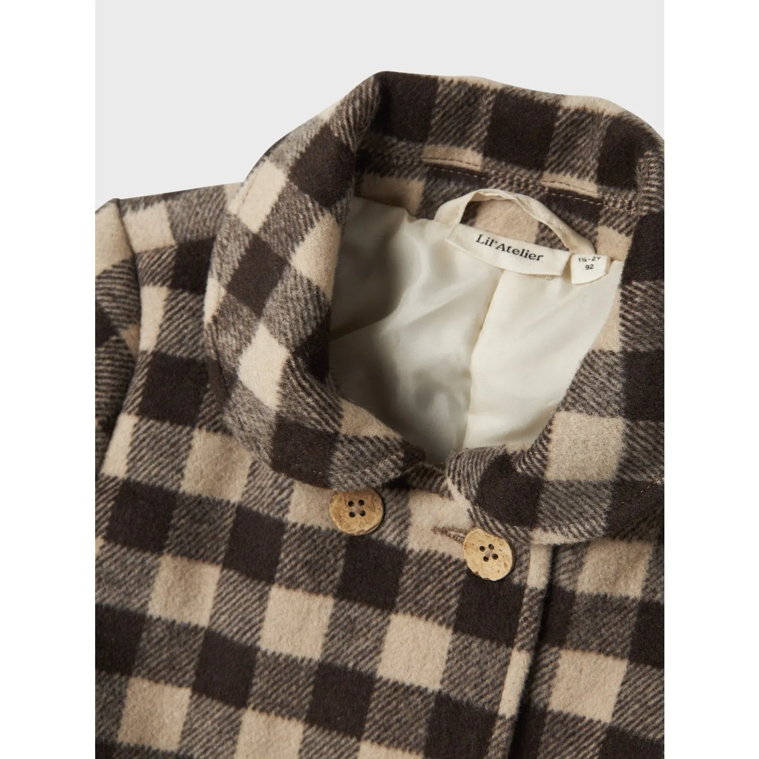 Lil'Atelier Turtledove Nmfnima Loose Long Jkt Lil Casual Edge Aim