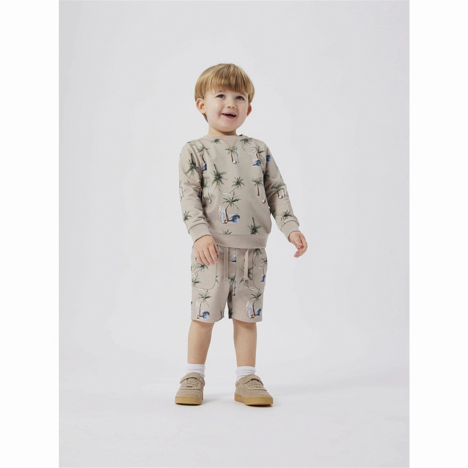 Quick Access Pockets Name It Pure Cashmere Hermod Sweat Long Shorts