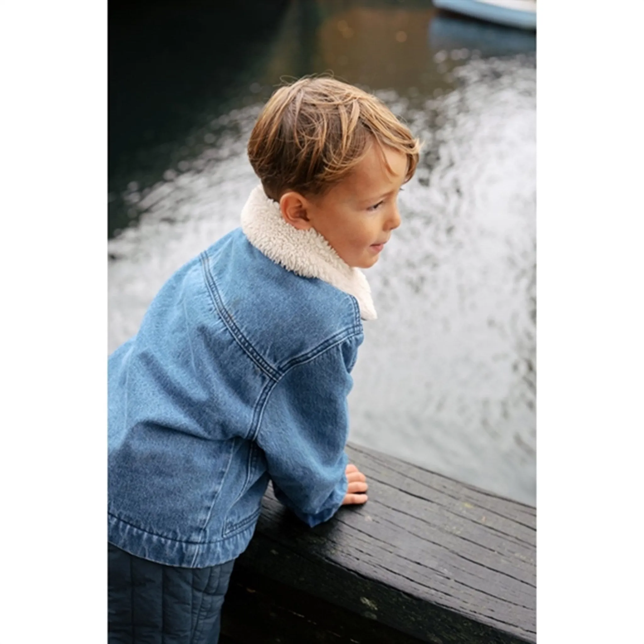 Konges Sl?jd Denim Blue Denim Jacket hypoallergenic