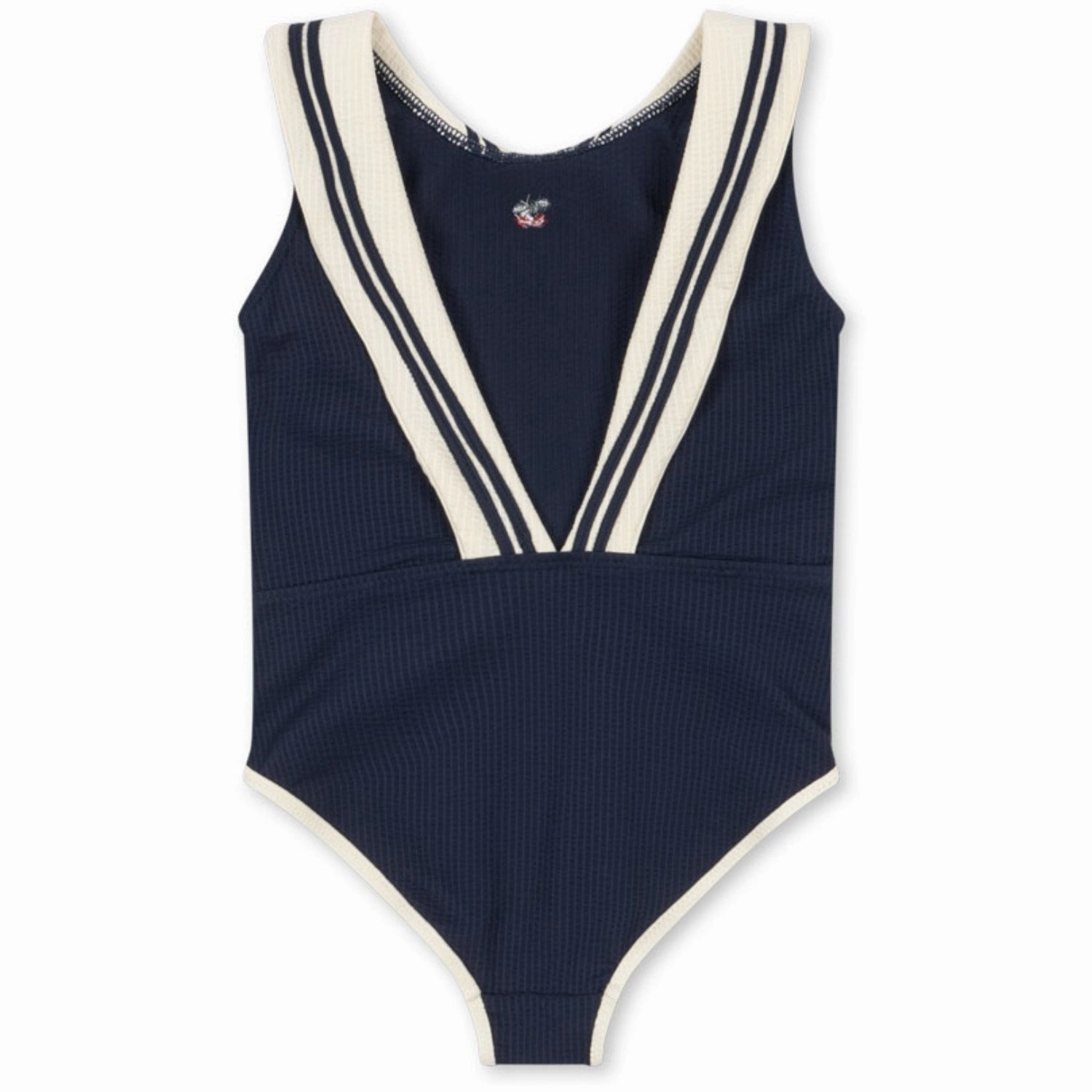 Anti Chafe Panels Konges Sl?jd Navy Blazer Sailor Swimsuit