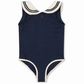 Konges Sl?jd Navy Blazer Sailor Swimsuit Odor Resistant Textile