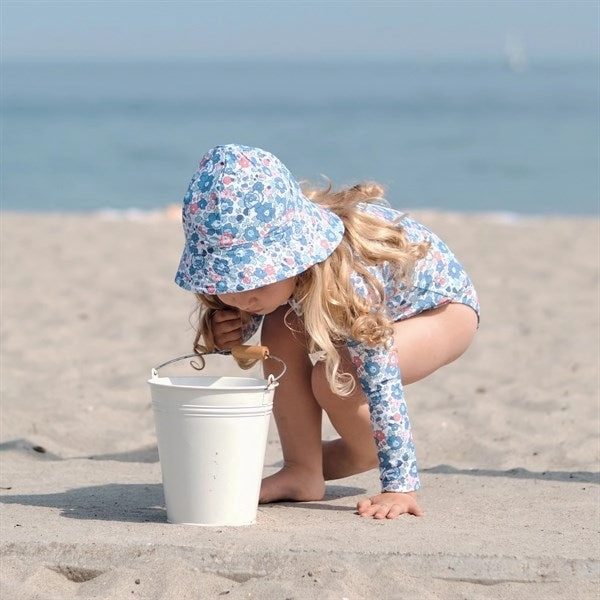 Allover Print Seaside Look Petit Crabe Betsy B Peeter Pan Swimsuit Liberty? fabric