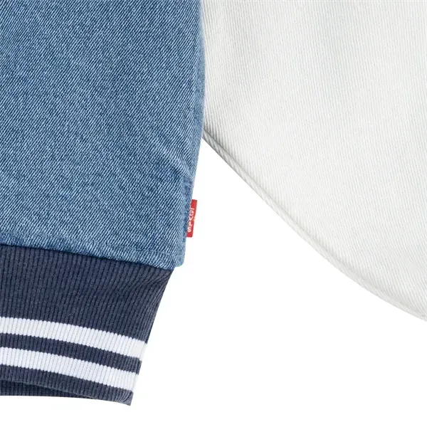 Bond Weatherproof Seams Levi's Denim Bomber Jacket Vibe Check