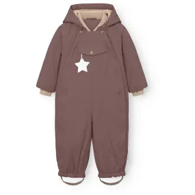 windproof Timeless long-sleeve piece Mini A ture Peppercorn Plum Matwisti Fleece Lined Snowsuit. GRS