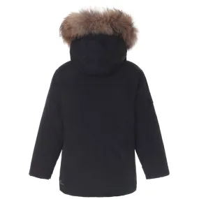 Ver de Terre Eskimo Dunjakke m. Pels Black Keyhole-Back