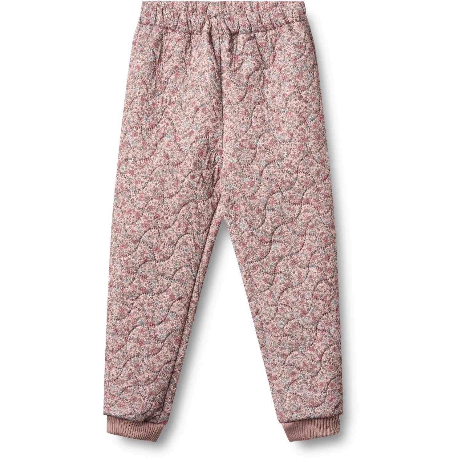 Wheat Soft Lavender Flowers Thermo Pants Alex Oversized-Fit