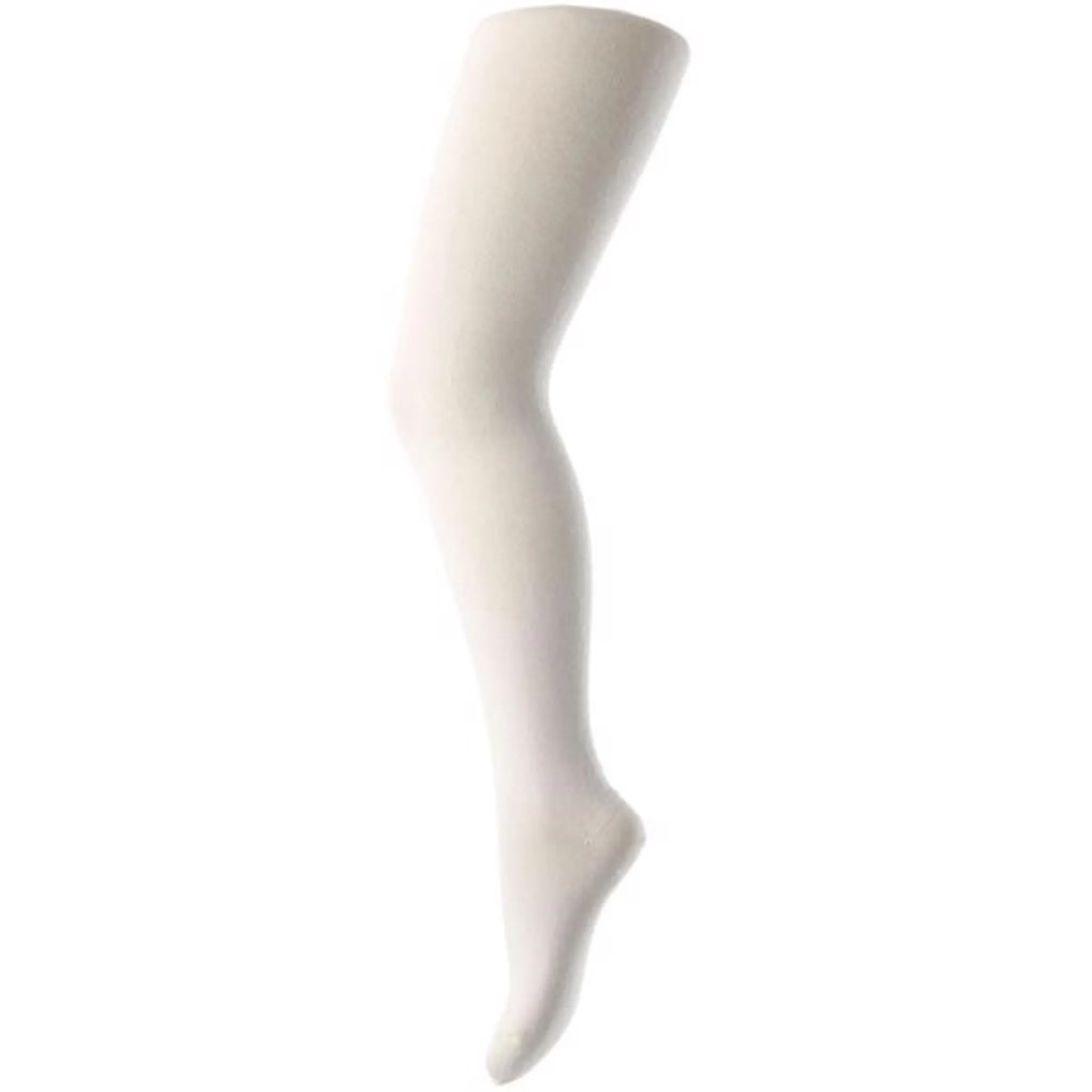 MP Cotton Plain Tights White No-pockets