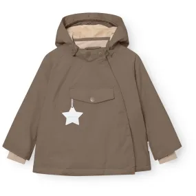 sunny Chic Mini A ture Morel Grey Matwang Fleece Lined Winter Jacket. GRS