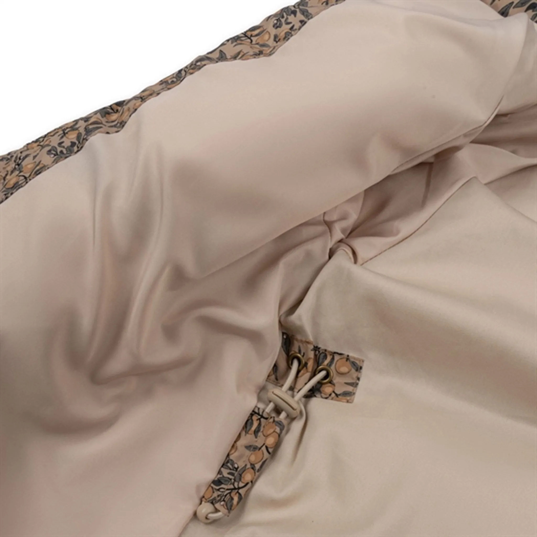 Konges Sl?jd Orangerie Beige Nuka Long Down Jacket Silky-Lining