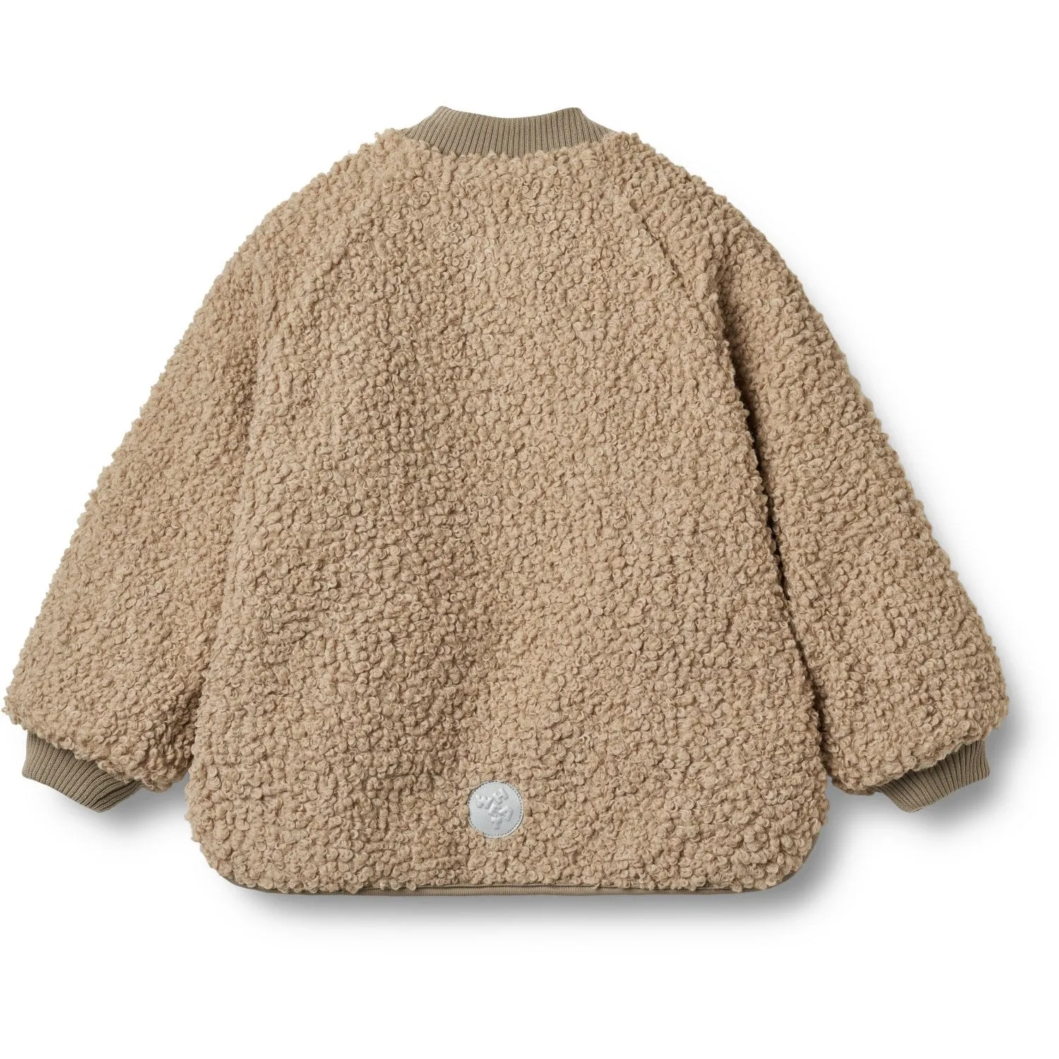 Wheat Beige Stone Reversible Thermo Jacket Lake Durable-Fabric Statement-Print